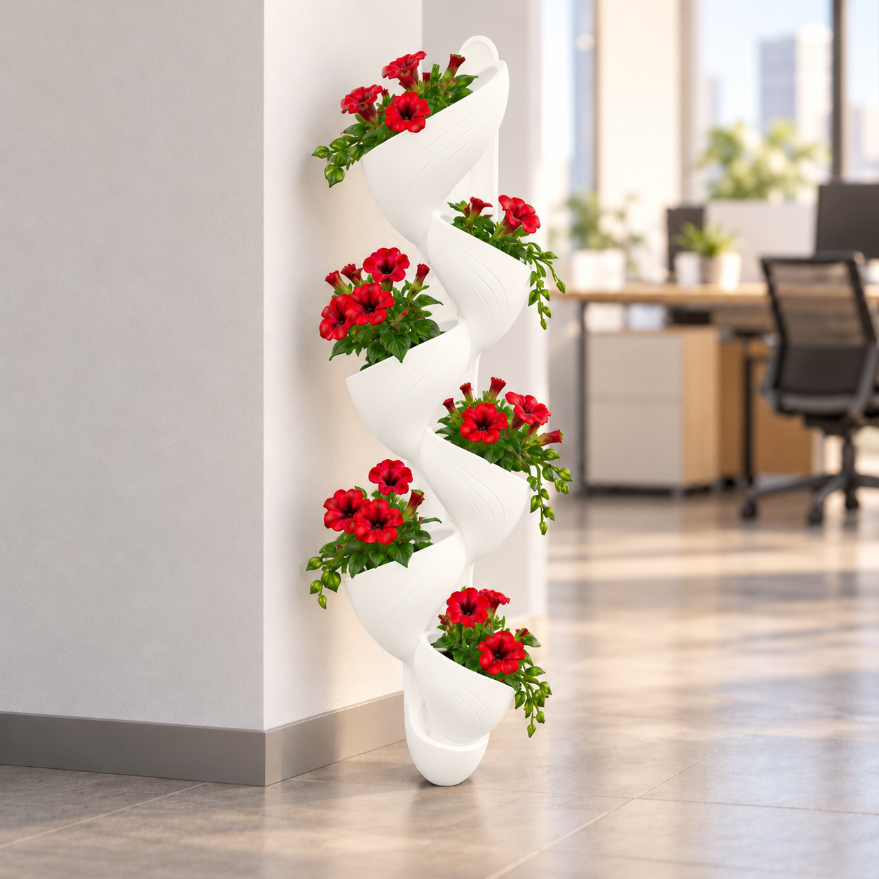 Spiral 3D Tower Planter